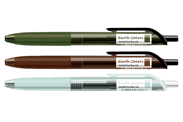 Kokuyo Earth Colors 0.5mm Gel Pen